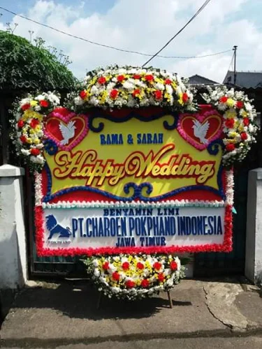 Karangan Bunga Pernikahan Subang